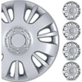 thumbnail image 1 of (4 Pack)15 inch Universal Wheel Rim Cover Hubcaps Snap on Car Truck Fit R15 Tire-Lacquer, 1 of 11