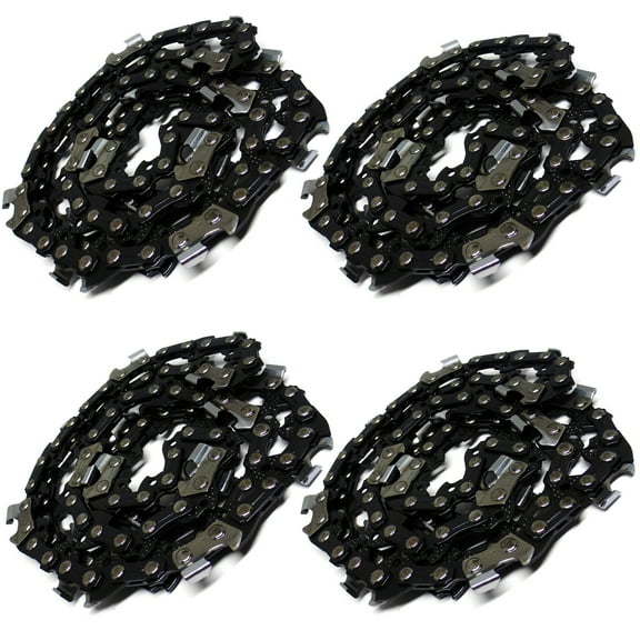 (4 Pack) 16" Chainsaw Chains 3/8 .043 55 DL for Chainsaws Compatible with Stihl / Fits HT100 HT101 MS170 MS171 / Replaces 61PMM355E, 3005 000 3913, 3005 008 3913, 3610 005 0055