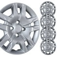 thumbnail image 1 of (4 Pack)16" Hubcaps Wheel Rims Cover Fit for 2007-2012 Nissan Sentra Compatible with Steel Wheels Bolt on Installation(16-inch,Lacquer), 1 of 8