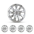 thumbnail image 1 of (4 Pack)16 inch Universal Wheel Rim Cover Hubcaps Snap on Car Truck Fit R16 Tire-Chrome, 1 of 9