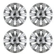 thumbnail image 1 of (4 Pack)16 inch Universal Wheel Rim Cover Hubcaps Snap on Car Truck Fit R16 Tire-Chrome, 1 of 9