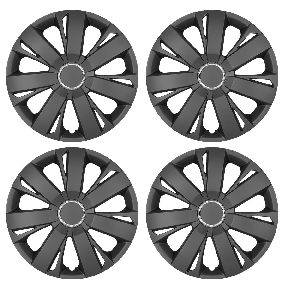 (4 Pack)16 Inch Universal Wheel Rim Cover Hubcaps Snap On Car Truck SUV ...