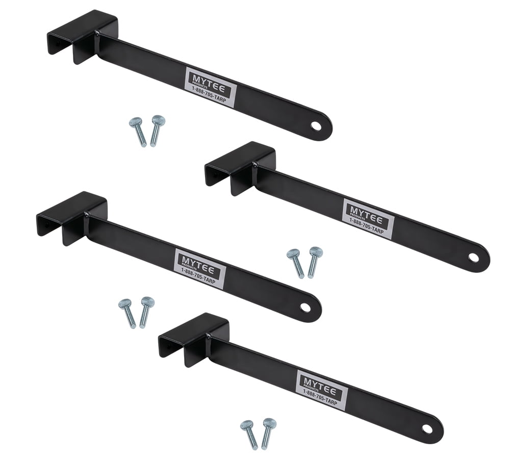 4 Pack 16" Truck Bed Divider Bar 5mm Thick Cargo Load Lock Stabilizer