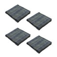thumbnail image 1 of (4 Pack) 16'x20' 50% Shade Multi Color Mesh Tarp for Outdoor w/Grommets - 10 Oz Heavy Duty PVC Coated Mesh Tarps for Dump Truck, Rolloff Trucks - Mesh Shade Net Cloth for Sun, Plant, Patio, 1 of 10