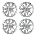 thumbnail image 1 of (4 Pack)17 inch Universal Wheel Rim Cover Hubcaps Snap on Car Truck Fit R17 Tire-Chrome, 1 of 8