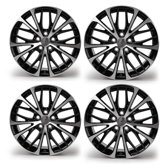 4-Pack 18" Wheel Rim 18x8-inch 5-Lug, for 2018-22 Toyota Camry, Replacement Rims 75221