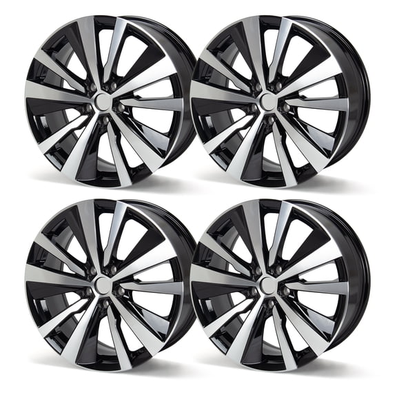 4-Pack 19" Wheel Rim for Nissan Altima 2019-2022, 19x8-inch 5-Lug ET55 Replacement Alloy Rims