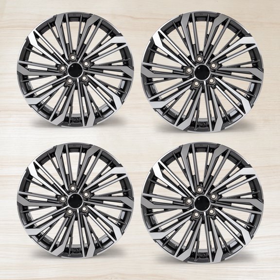 4-Pack 19" x 8" OEM Design Wheel Aluminum Alloy Rim Direct Replacement for Nissan Altima 2023 2024, Gray, Split Spoke