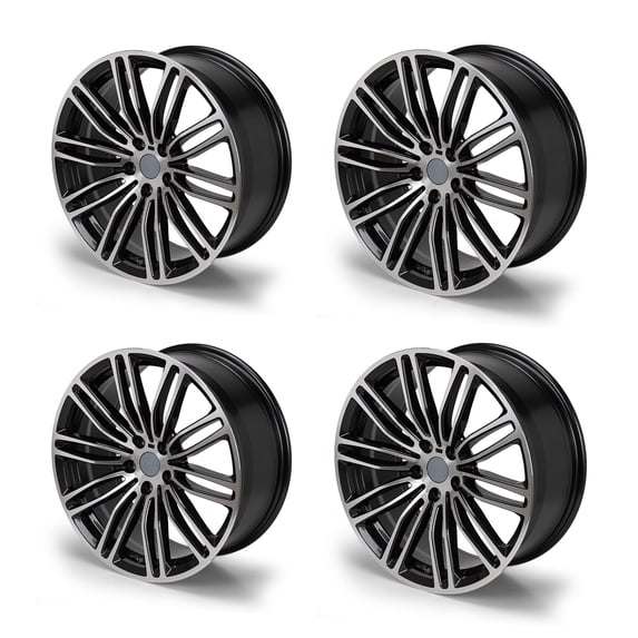 4-Pack 19" x 8" Wheel Rim Gray Aluminum Rim for BMW 520d 520i 530i 530e 530d 540d 540i 550i 2017-2020