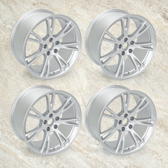 4-Pack 19''x9.5" Alloy Replacement Wheel Rim 96958 For 2020-2023 Model Y