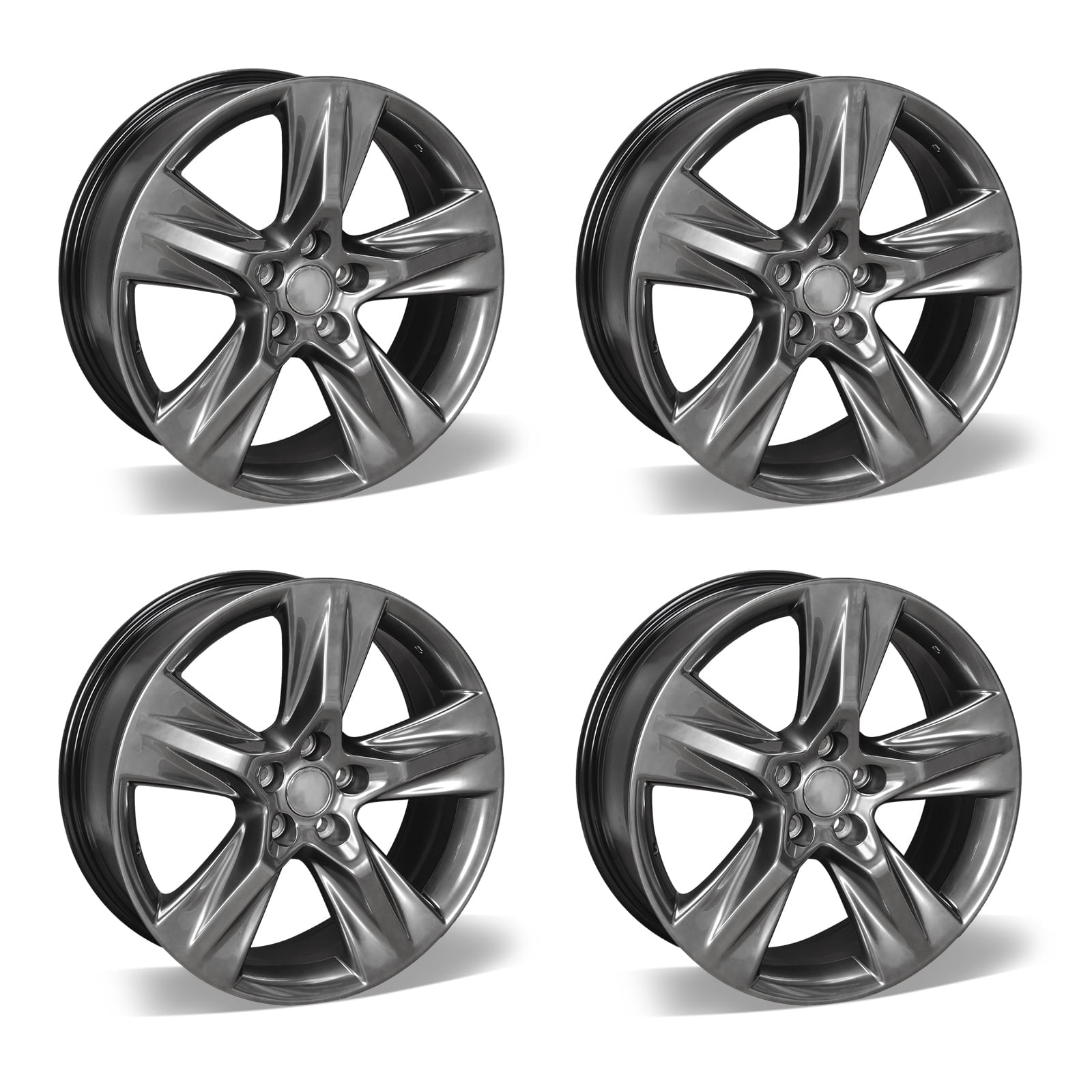 4-Pack 19x7.5 Inch Alloy Wheel Rim Replaceme for Toyota Highlander 2014 ...