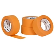 4 Pack 2" inch x 60yd STIKK Orange Painters Tape 14 Day Easy Removal Trim Edge