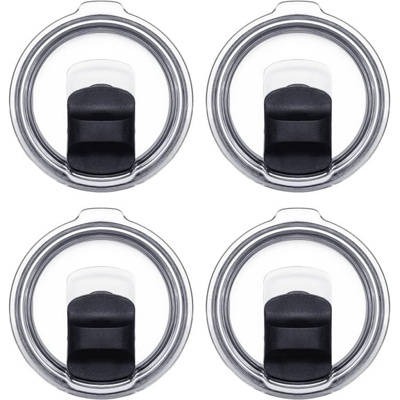 4 Pack 20 oz Magnetic Tumbler Lid, Spill-Proof and Magnetic Design