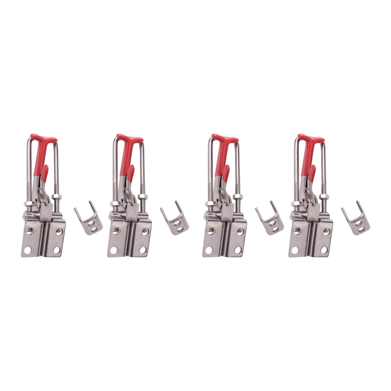 4Pack 2000Lbs Capacity Heavy Duty Adjustable Latch U Bolt SelfLock