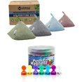 thumbnail image 1 of 4 Pack of 200g Naturally Activated Air Purifying Bags & 56 Colorful Push Pin Magnets | Natural Home Deodorizer Bags | 7 Assorted Color Strong Magnetic Push Pins | Organic, Eco Friendly, 1 of 4