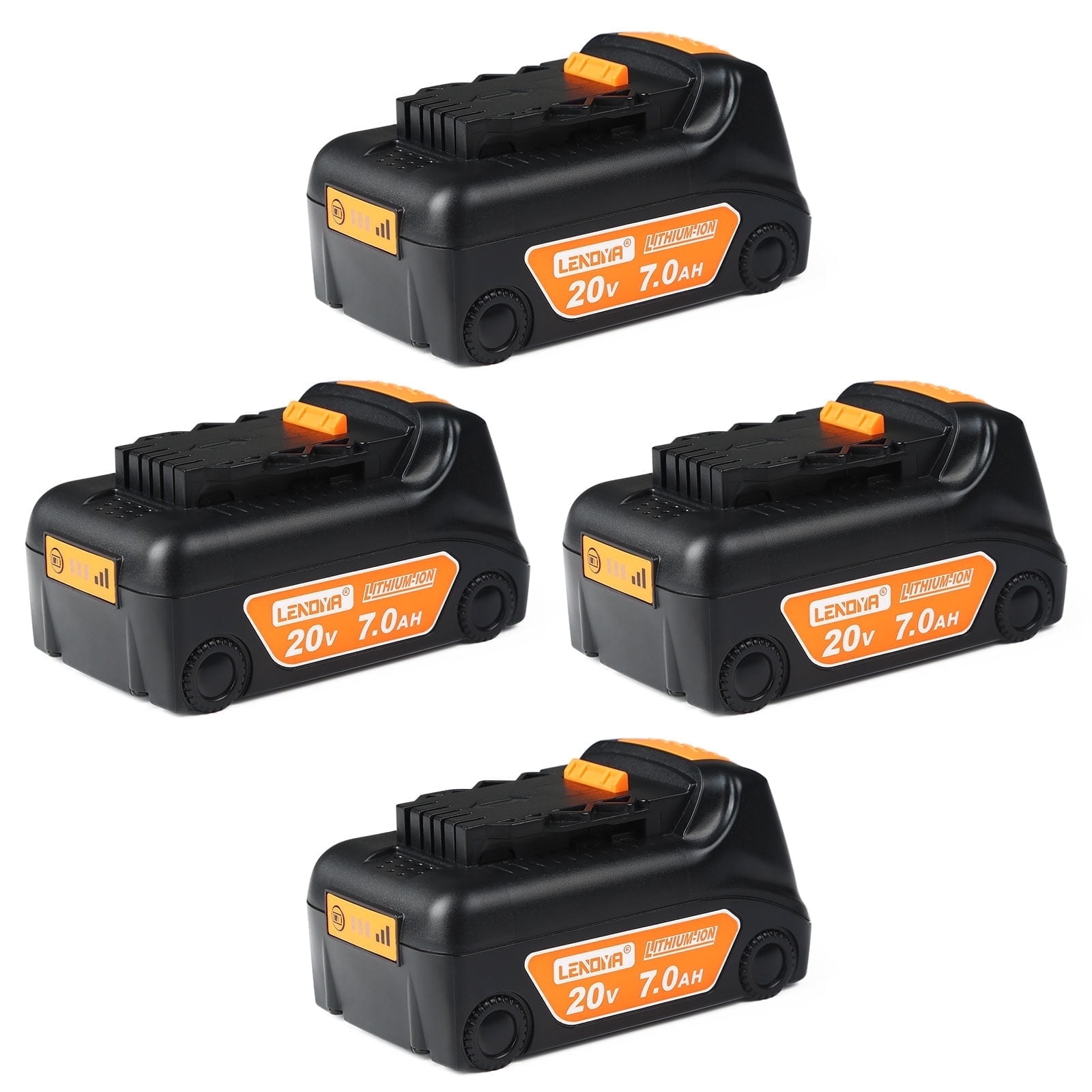 Abeden 4 Pack 20V 7.0Ah Battery Replacement for 20V Max Battery