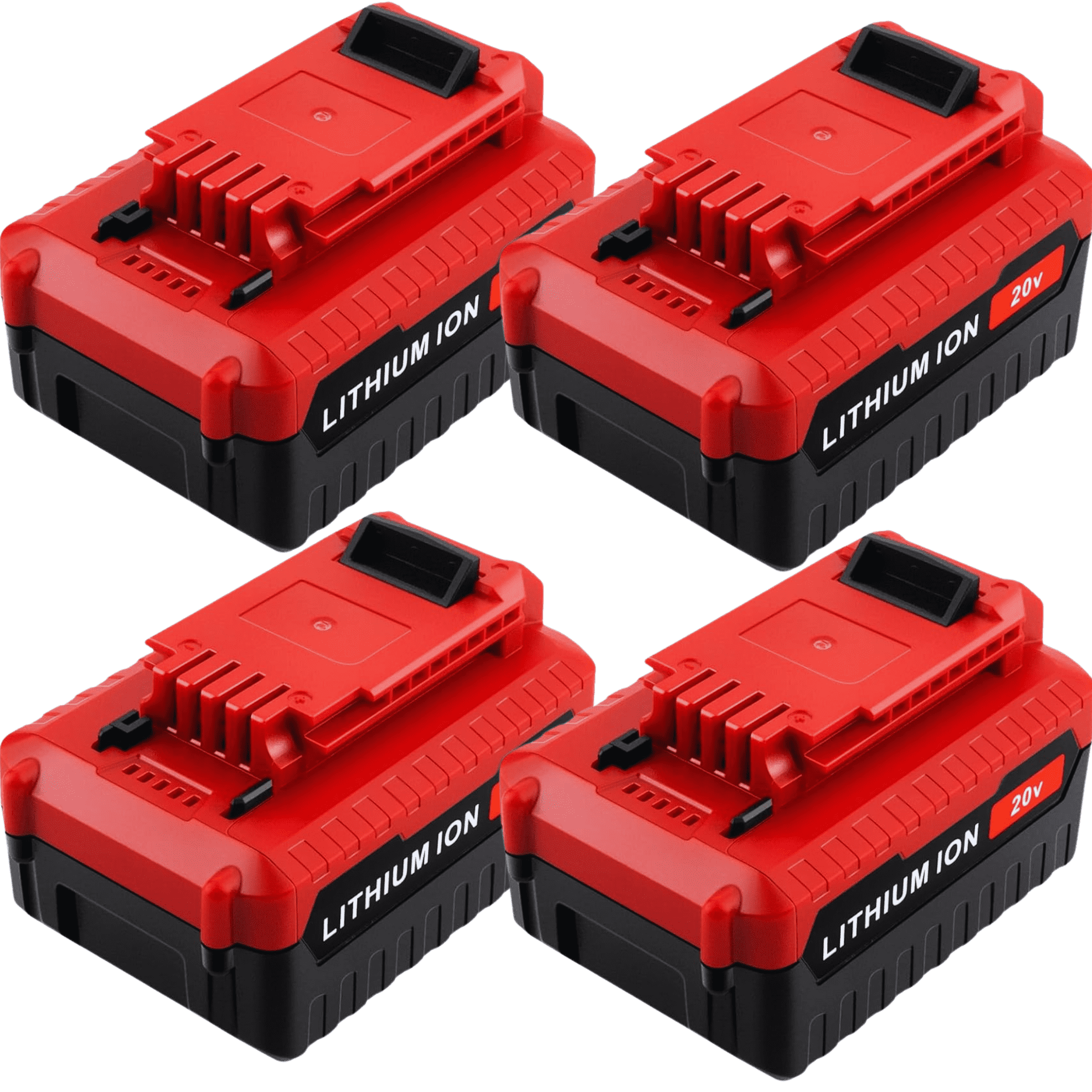 【4-Pack 20V 8000mAh】PCC685L Replacement Battery Compatible with Porter ...