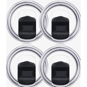 4 Pack 20oz Magnetic Tumbler Lids Spill Proof Replacement for YETI Rambler Ozark Trail