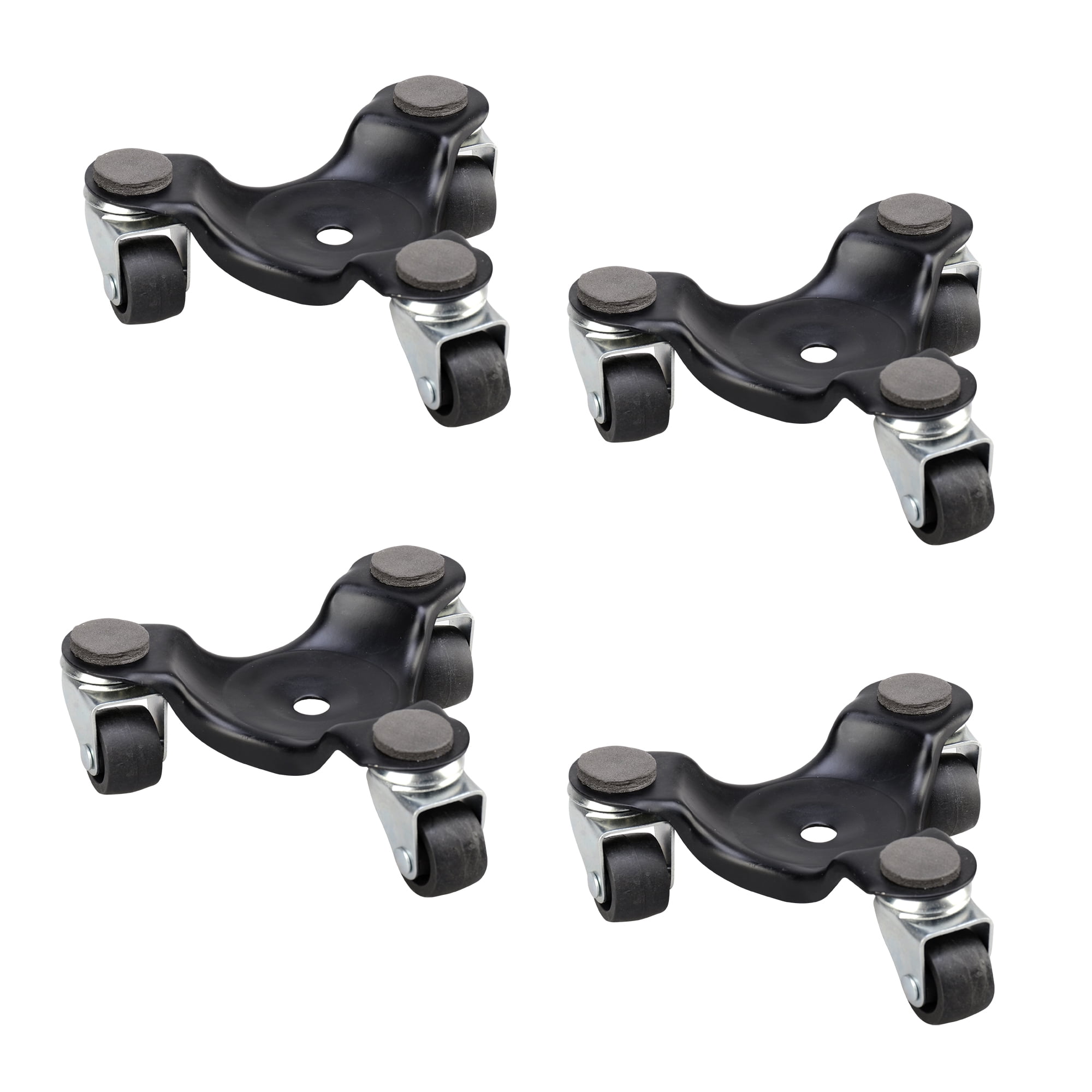 4 Pack 3 Wheel Mover Dollies