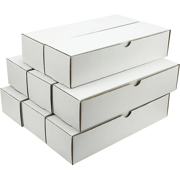 4-Pack • 3200-Count Trading/Gaming Card Box – Fits Toploaders & Sports Cards – Heavy-Duty Cardboard Organizer