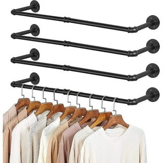Wall Mount Clothes Rod