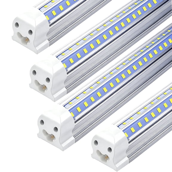 4 Pack 3FT 30W LED Tube Light Bulb 3 Foot 6500K 3900LM T8 LED Shop Light Fixture