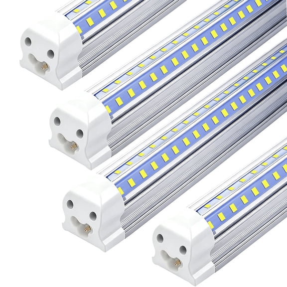 4 Pack 3FT 30W LED Tube Light Bulb 3 Foot 6500K 3900LM T8 LED Shop Light Fixture