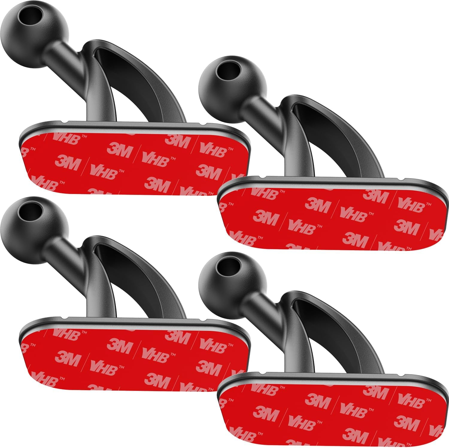 Pack 3M VHB Sticky Pads Adhesive Ball Mount 17mm for Car Phone