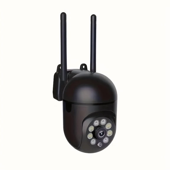 4-Pack 3MP WiFi PTZ Security Cameras, Night Vision, IP54 Weatherproof, Two-Way Audio & Motion Alerts