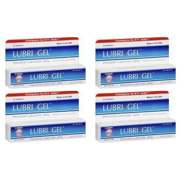 4Pack 3oz. LubriGel Personal Lubricant Jelly