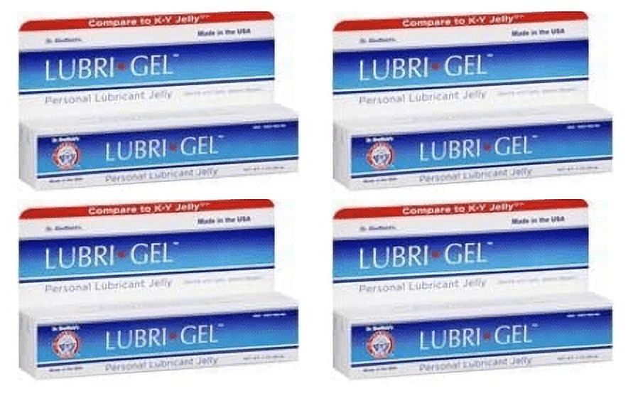4Pack 3oz. LubriGel Personal Lubricant Jelly
