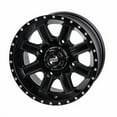 thumbnail image 1 of (4 Pack) 4/137 Tusk Cascade Wheel 12x7 5.0 + 2.0 Matte Black for Can-Am Renegade 570 X Mr 2017-2021, 1 of 8