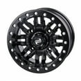 thumbnail image 1 of (4 Pack) 4/137 Tusk Nebo Beadlock Wheel 14x7 5.0 + 2.0 Matte Black for Can-Am Outlander L 500 2015, 1 of 7