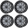thumbnail image 1 of (4 pack) 4/137 Tusk Teton Beadlock Wheel 14x7 6.0 + 1.0 Gun Metal/Black for Can-Am Maverick 1000 Xc Dps 2017-2018, 1 of 7