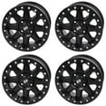 thumbnail image 1 of (4 Pack) 4/137 Tusk Uinta Beadlock Wheel 15X7 4.0 + 3.0 Matte Black For Can-Am Commander 700 Xt 2022-2023, 1 of 2