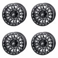 thumbnail image 1 of (4 Pack) 4/156 Tusk Nebo Beadlock Wheel 14x7 5.0 + 2.0 Machined/Black for Polaris Rzr 570 Trail 2022, 1 of 8