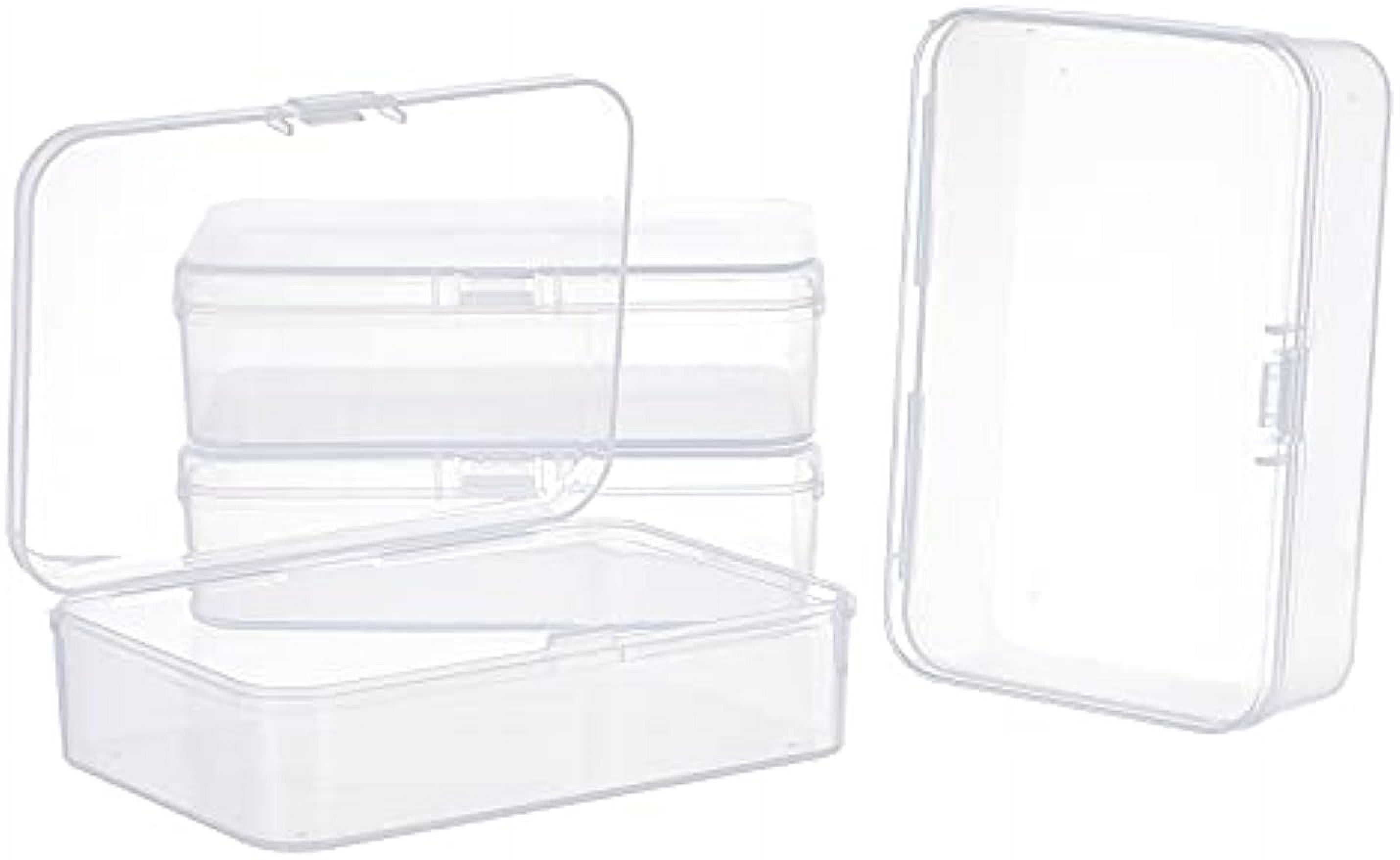 4 Pack 4 92x3 35x1 77Inch Clear Plastic Beads Storage Containers Boxes 4-pack-4-92x3-35x1-77inch-clear-plastic-beads-storage-containers-boxes