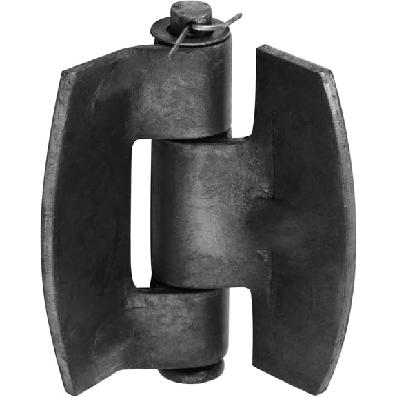 4 Pack 4" Weldable Hinges, Heavy Duty Weld On Butt Hinge for Welding Gate, Trailer, 4.4 mm Thick