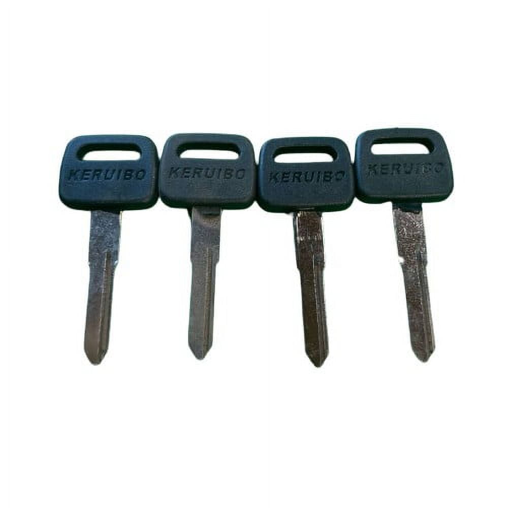 4-Pack Ignition Keys For John Deere Tractors (850, 950, 1050, 670, 770, 870, 970, 1070, 790)