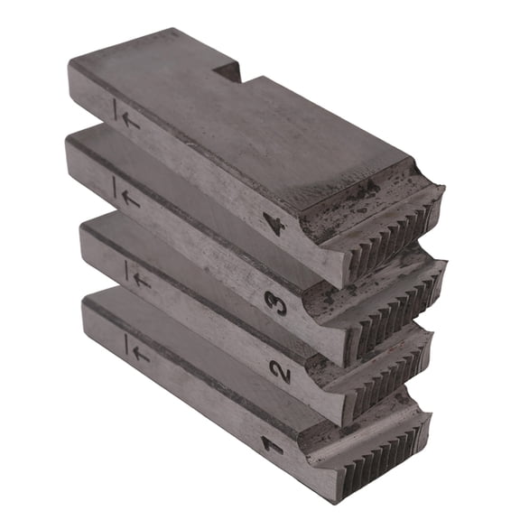 4-Pack 47770 Pipe Threader Set for ,High-Speed Threading Dies for 1-2 Inch Pipes,Universal Die Heads Threader Tool