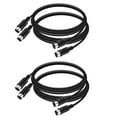 thumbnail image 1 of 4-Pack 5-Pin DIN MIDI Cable, 3-Feet Male to Cable for Keyboard,Keyboard Synth,Rack Synth, 1 of 7