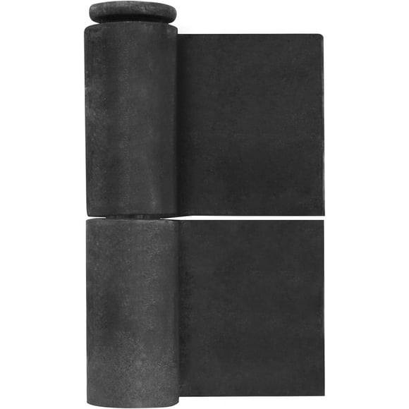 4 Pack 5" Weldable Lift Off Hinges, Heavy Duty Metal Door Hinges, Weld On Steel Gate Flag Hinges with Removable Pin, Load 200kg(440 lb)