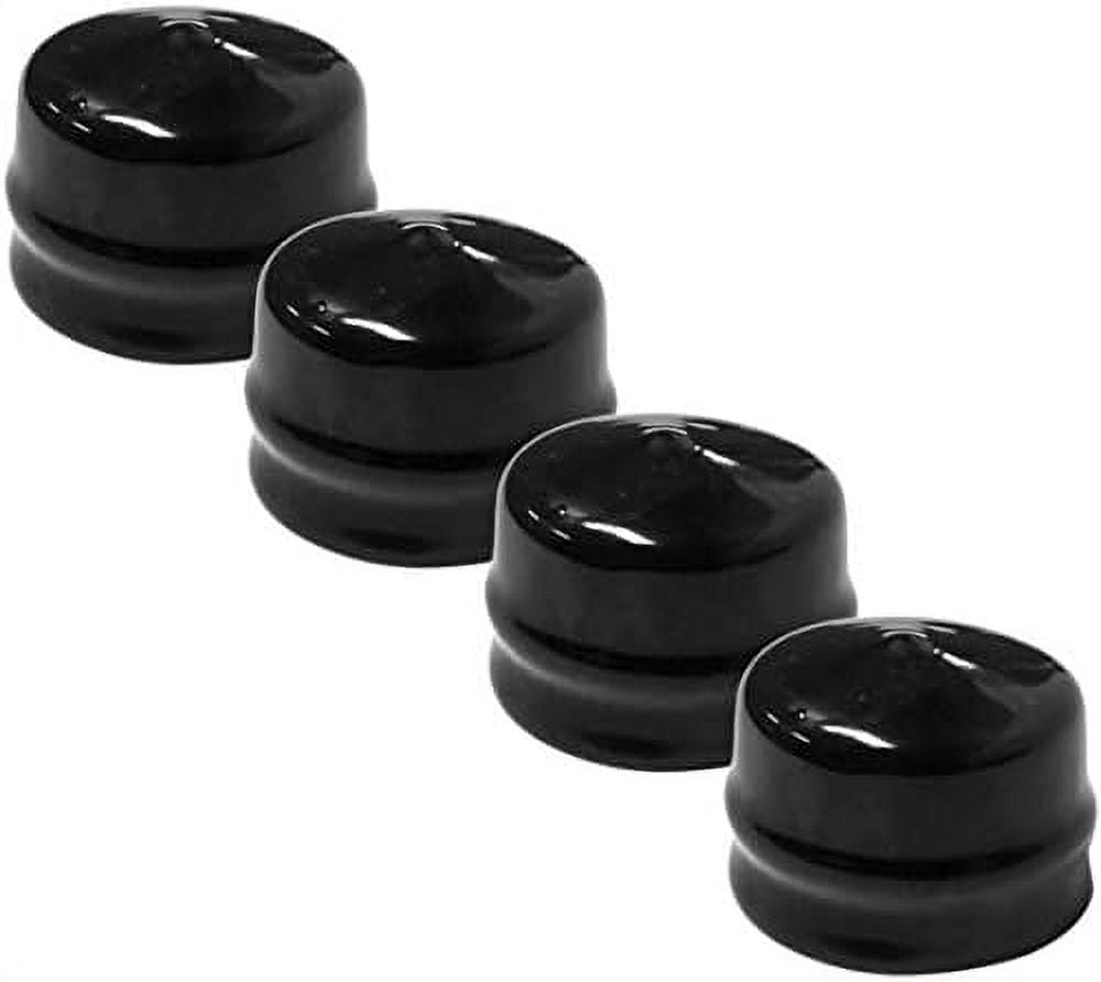 4 Pack 532104757 Rubber Wheel Axle Hub Caps for Husqvarna/Craftsman