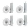 thumbnail image 1 of 4 Pack 5CCT Commercial Trimless 1" LED Recessed Light, 9W 120V Ceiling Canless Downlight with J-Box, Dimmable, 2700K-5000K, 1 of 6