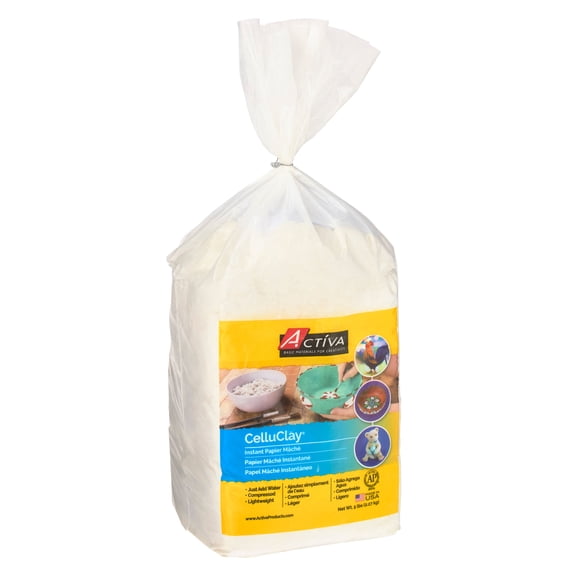 5lb. Activa CelluClay Instant Papier Mche, 4 Pack