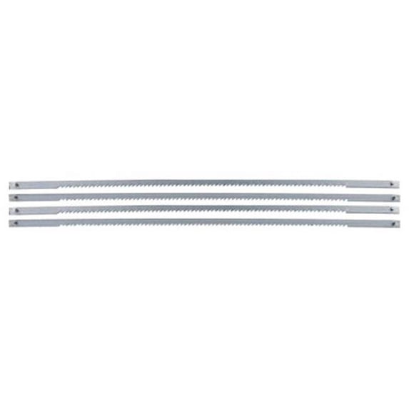 4 Pack 6-1/2" 16-tpi Coping Saw Blades, Great Neck, 602526