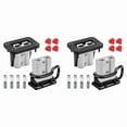 thumbnail image 1 of 4 Pack 6-10 Gauge 12V to 36V Battery Quick Connect/Disconnect with Mounting Bracket 50A Wire Harness Plug Connector Kit, 1 of 6