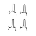thumbnail image 1 of 4 Pack 6 Inch Black Iron Plate Stands,Improved Anti-Slip Display Easel,Multi-Purpose Holder for Decorative Plates,Picture Frames,Photos,Tablets & Table Art Decor, 1 of 8