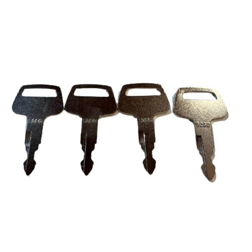 4 Pack 66# 5080 069027029 Keys for Case IHI Excavator Heavy Equipment Ignition Chieftain, Marooka
