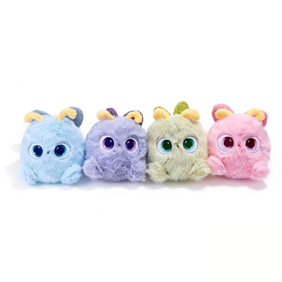 4-Pack 7.87-inch Christmas Birthday Elf Plush Toy Set with Wings, Soft Butterfly Stuffed Animal Kids Holiday Gifts